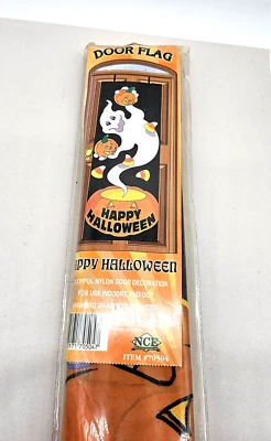 Boo Puerta Feliz Halloween Puerta Bandera Fantasmas Calabazas NCE #70504 Foto 1 de 4