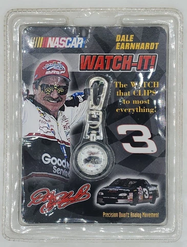 Dale Earnhardt #3 NASCAR Watch-It! Precision Quartz Analog Movement Allstar Cover