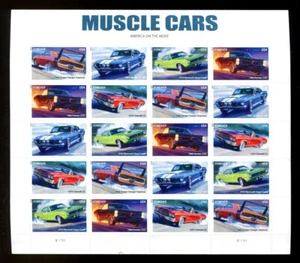 US Sheet MNH #4743-4347 Forever Muscle Cars   ,4743 - Picture 1 of 1