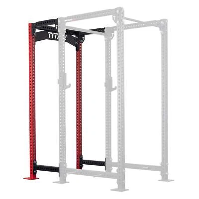 Titan Fitness Serie TITAN 100" Rojo Atornillado 24" Kit de Extensión de Rack Eléctrico Foto 1 de 4