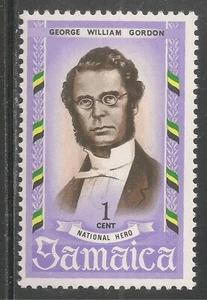 Jamaica #297 (A89) VF MNH - 1970 1c George William Gordon - National Hero - Picture 1 of 1