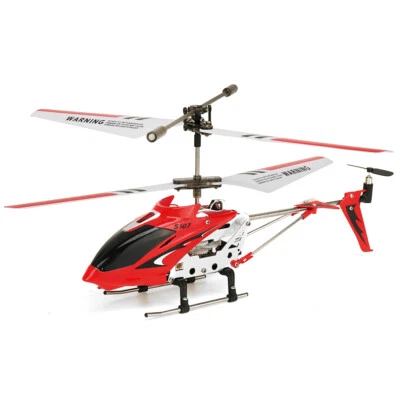 S107G 3CH Anti-collision Anti-fall Infrared Mini RC Helicopter With Gyro RTF Toy - Image 1 of 4