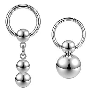 Anillo CBR trozo de acero quirúrgico 12 g/14 g PA o guiche piercing corporal joyería de bondage Foto 1 de 4