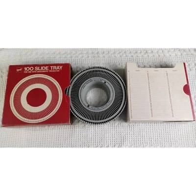 Gaf Grey 100 Slide Tray Projector/Screening SKU 2669 - Image 1 of 4