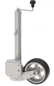 Automatik Stützrad Knott Schwerlast 500kg PKW Anhänger Spornrad 230x80mm Trailer - Zdjęcie 1 z 2
