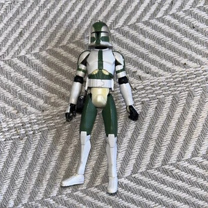 Star Wars Clone Wars Clone Trooper Commander Gree Figur 3,75" mit Helm #4 - Bild 1 von 2