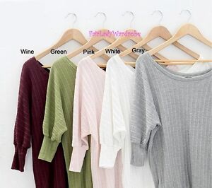 Japan Small Cable Bat Sleeves Relaxed KNit shirt! S M FREE SHIPPING