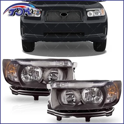  Headlight Assembly Left&Right Side Halogen For 2006-2008 Subaru Forester - Image 1 of 4