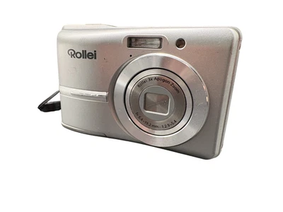 Rollei Digitalkamera Compactline 230 12,0 MP 4x opt. Zoom Kompakt Silber Vintage - Bild 1 von 4