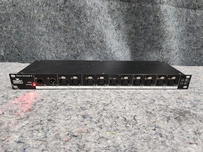 Chauvet Data Stream 4 Universal 1 to 4 DMX-512 3 & 5-Pin Rackmount Opto Splitter - Image 1 of 4