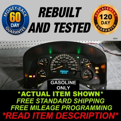 2004-2007 Chevy Express GMC Savana Gauge Cluster - Image 1 of 4