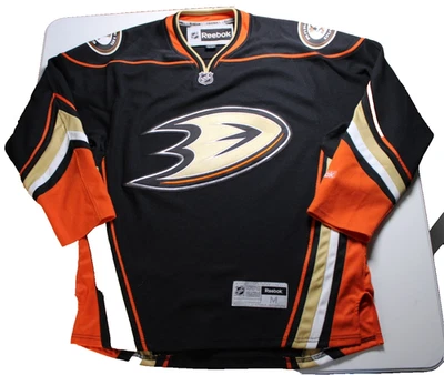 Reebok Mens Medium Anaheim Ducks NHL Jersey Multicolor Logo Authentic Team Patch - Image 1 of 4