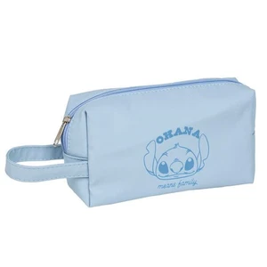 Disney Lilo & Stitch Ohana Travel Toiletry Bag – Zip Makeup Pouch 21×11×7 cm - Picture 1 of 3