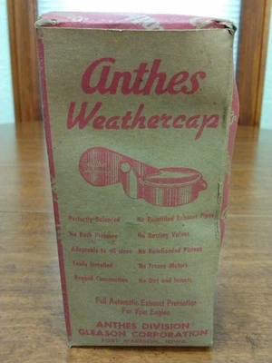 Tapa de lluvia tubo de escape Anthes Weathercap #8 RANGO 3"-3 3/16" nueva Foto 1 de 4