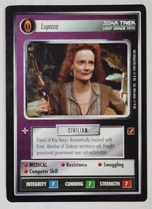 Star Trek CCG Blaze of Glory - Lupaza - uncommon - NM/MT BOG -- Never Played - Picture 1 of 1