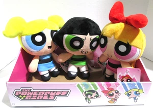POWERPUFF GIRLS 2025 PLUSH SET  BUTTERCUP  LOT OF 3  JAZWARES STORE DISPLAY - Picture 1 of 4