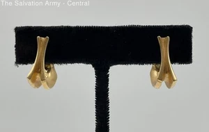 14K Gold Earrings - Picture 1 of 7