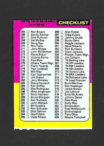 1975 TOPPS SET-BREAK # 386 CHECKLIST (CARDS 265-396) (MC) OTHERWISE EX-MT - Picture 1 of 2