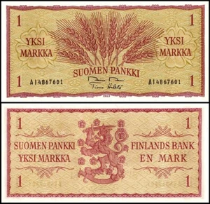 Finland 1 Markka, 1963, P-98a.31, UNC - Picture 1 of 1