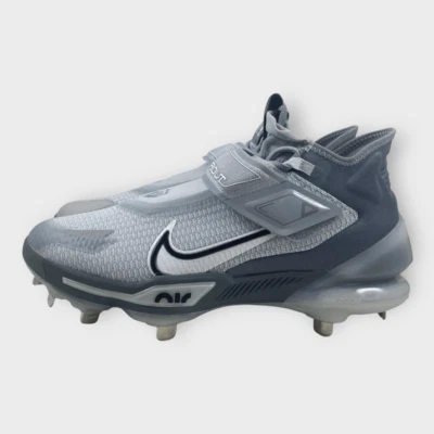 Nike Force Zoom Trout 8 Elite Grey Baseball Cleats Mens size 11.5 CZ5913-001 New - Image 1 of 4