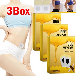 Bee Venom Lymphatic Drainage & Slimming Patch for Women and Men Slim US - Picture 1 of 12