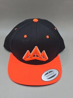 KUTLESS - El clásico Snapback - Gorra de béisbol Yupoong negra y naranja - Gorra Foto 1 de 4