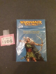 Wood Elf Realms Reference Cards - Wood Elves - Warhammer Fantasy / TOW - Imagen 1 de 1