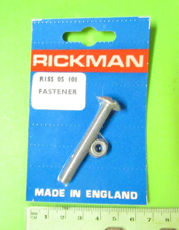 Rickman NOS Zundapp 125 MX y SD 250 Montesa 6 x 50 mm Fastner p/n R155 05 101 Foto 1 de 2
