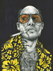 Wayne Maguire Tattooed Fear & Loathing Hunter Inked Ikon Framed Art Print