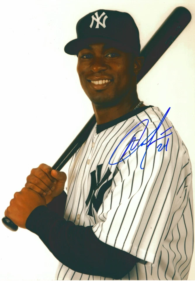 Austin Jackson New York Yankees Autographed 8x10 Photo with COA — 第 1/1 张图片