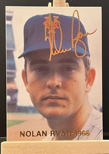 NOLAN RYAN Sports Stars USA 1993 - 1994 New York Mets