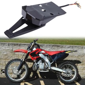 Luz trasera LED de parada de freno para moto de cross señales de giro lámpara universal para motocicleta - Imagen 1 de 11