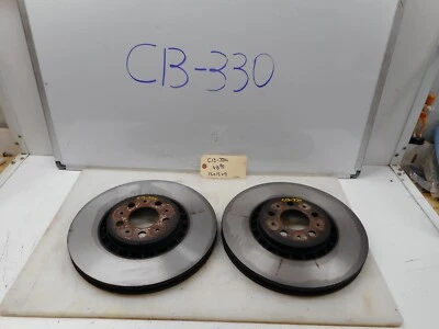 2007 VOLVO XC90 PAIR FRONT BRAKE ROTORS TURNED - GREAT CONDITION - Image 1 of 4