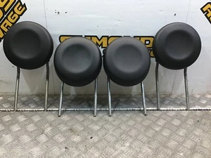 MK1 FIAT 500 SPORT JUEGO REPOSACABEZAS NEGRO - REPOSACABEZAS GENUINO - OEM X4 - Imagen 1 de 8