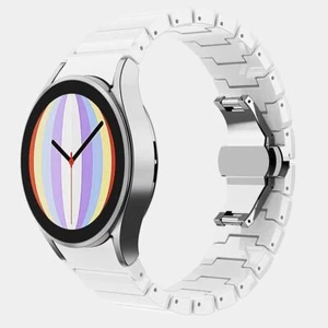Bracelet 20 MM From PC for Samsung Galaxy Watch 5 4 Smart Watch IN White - Zdjęcie 1 z 5