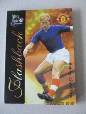 2000 Futera Fans Selection 150 Bobby Charlton Manchester United Flashback