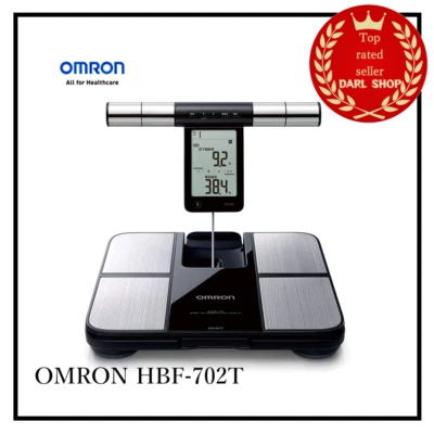 OMRON HBF-702T Körperzusammensetzungsmessgerät Bluetooth Digitalwaage CBP