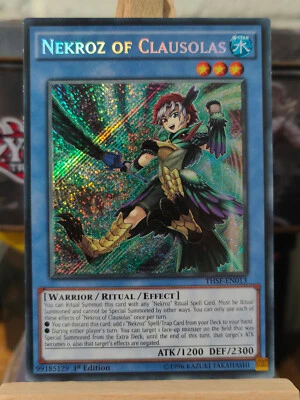 Yu-Gi-Oh! - Nekroz of Clausolas - THSF-EN013 - NM - 1st Edition - Secret Rare - Image 1 of 2