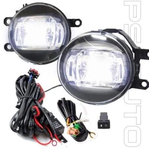 Fit 2010-2012 Toyota Prius 6000k Built-in LED Fog Light Kit W/Wiring Replacement - Picture 1 of 5