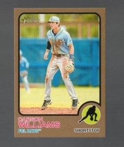 Carson Williams 2022 Topps Heritage Minors Gold #d 05/18 - Picture 1 of 2