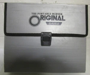 riginal the portable burner Camping Butane Stove NEW yellow excellent !!! - Picture 1 of 3