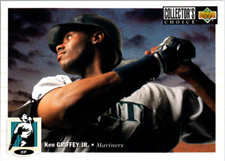 Ken Griffey Jr. 1994 Collector's Choice #117 Baseball Card