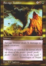 Savage Twister X4 (Mirage) MTG (NM) *CCGHouse* Magic