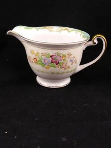 STS Japan Fine China KONGO KON17 Creamer Cream Pitcherl Scroll Floral - Picture 1 of 5