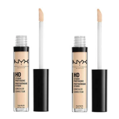 Pack of 2 NYX HD Studio Photogenic Liquid Concealer, Alabaster CW00 - Image 1 of 4