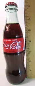 2018 Coca-Cola GUSTO ORIGINALE bottiglia di vetro 8 oz non aperta - Foto 1 di 7