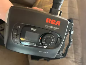 RCA CC634 Model LCD Small Wonder VHSC Playback Camcorder with tapes not tested - Picture 1 of 13