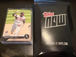 (19) Tarjeta de novato Luis Robert "1st Career Home Run" Topps AHORA #20 RC (sp) ¡RARA! - Imagen 1 de 2