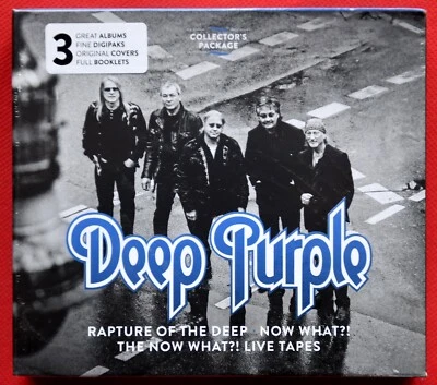 DEEP PURPLE – Rapture Of The Deep • The Now What?! Live Tapes  - BOX SET - 3x CD - Bild 1 von 4