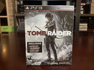Tomb Raider PS3 Game + The Beginning Comic Book Box Set Complete And Sealed!